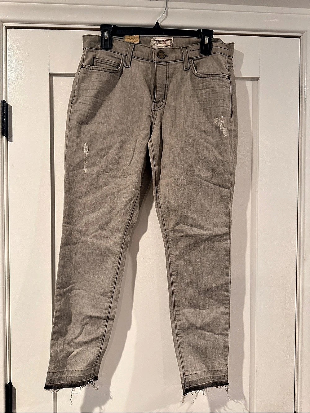 Current/Elliott The Stiletto Skinny Jeans Waist 30 Gray